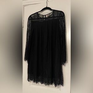 Divided H&M Black Lace Short Dress